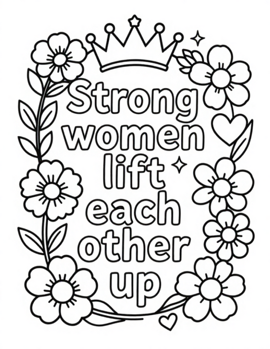 Mom Coloring Pages