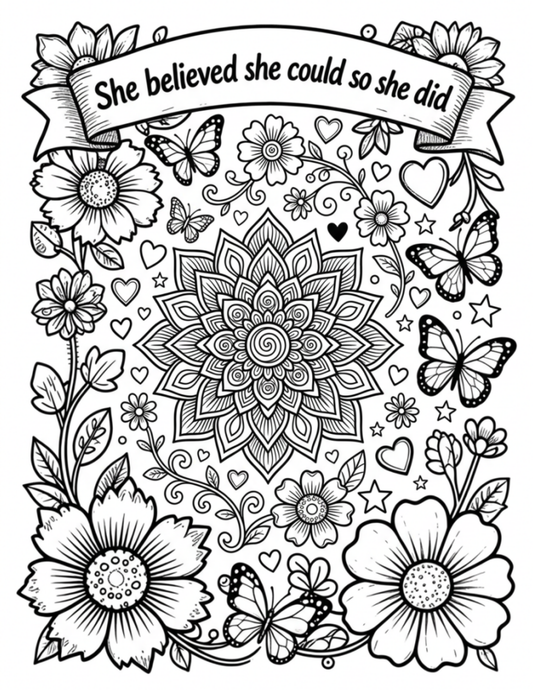 Mom Coloring Pages