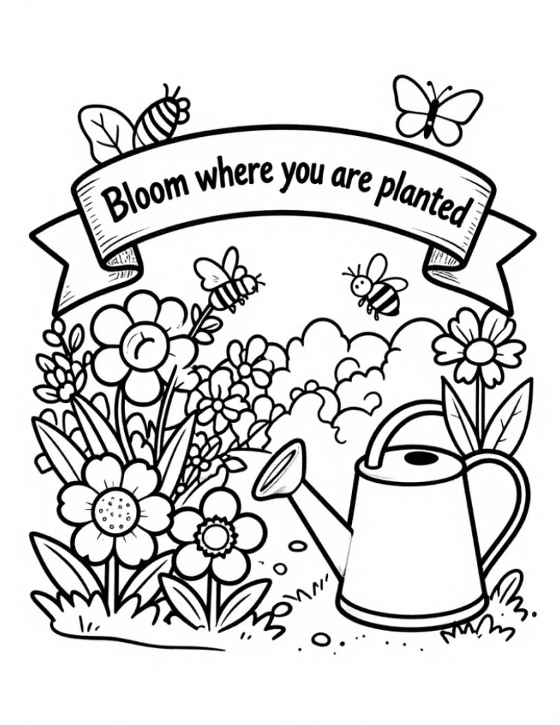 Mom Coloring Pages